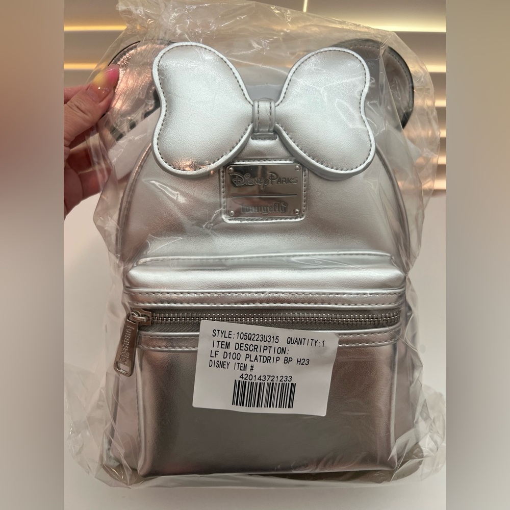 Disney 100 Metallic Bow Loungefly
